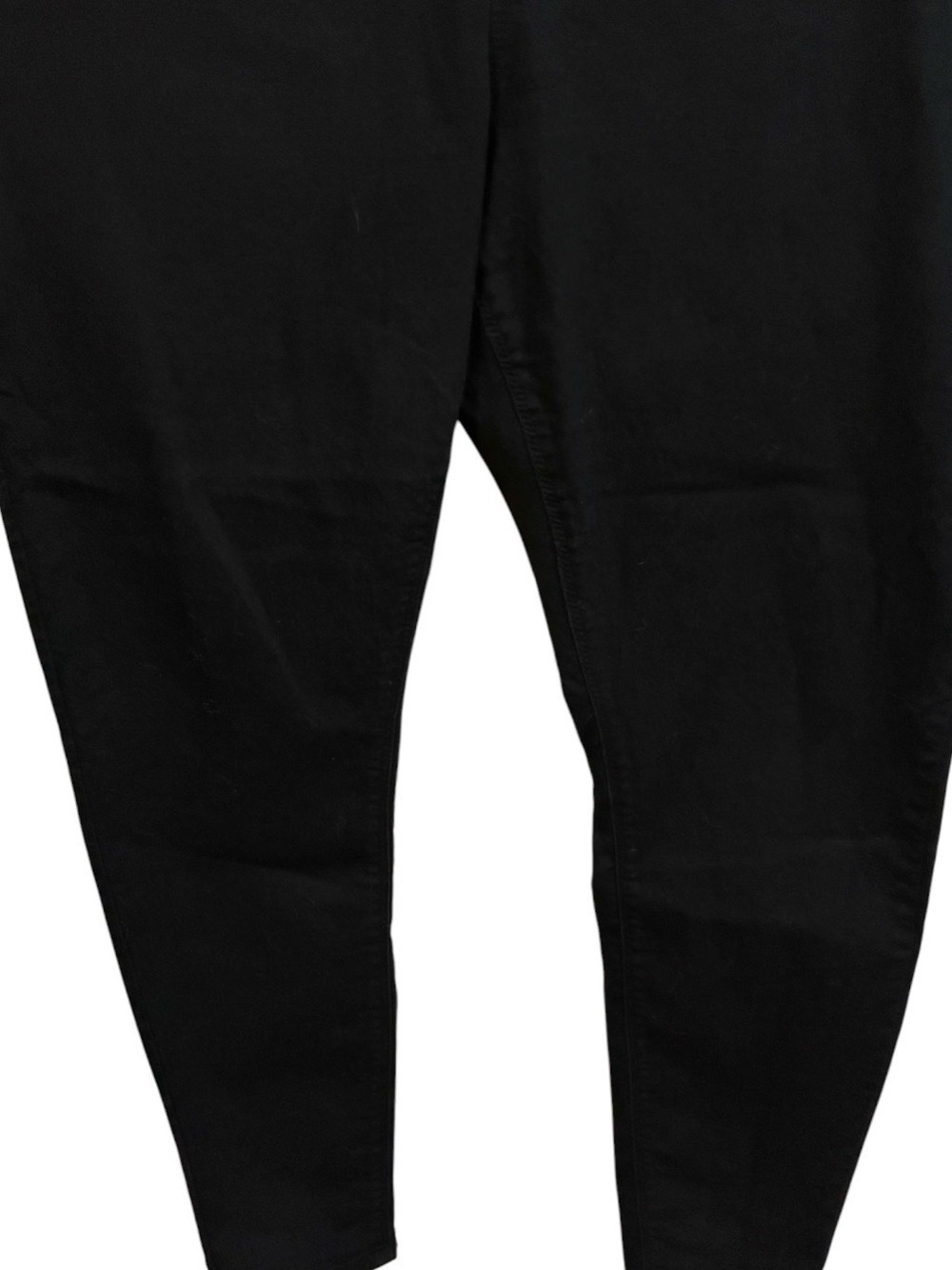 Papaya Curve Plus Size 20 Black Stretch Jeggings Pull-On Slim Leg Pants - Picture 6 of 9